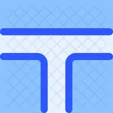 Map Navigation T Junction Icon