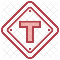 T Junction  Icon