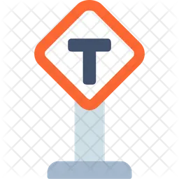 T Junction  Icon