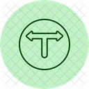 T Junction Pentaglow Icon