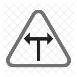 T-Kreuzung  Symbol