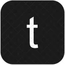 T letter  Icon