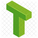 T Letter  Icon