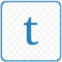 T Letter Icon