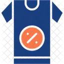 T Shirt Blackfriday Discount Icon