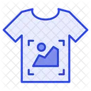 T Shirt Design Printing Icon