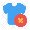 T Shirt Clothes Discount Icon