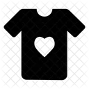 T Shirt Shirt Design Heart Shirt Icon
