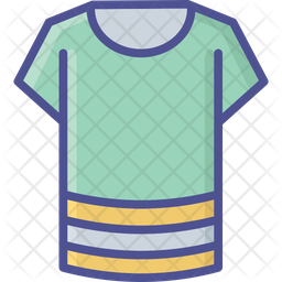 Download Free T Shirt Icon Of Colored Outline Style Available In Svg Png Eps Ai Icon Fonts