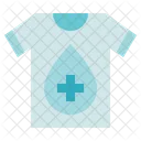 Blood Donation Medical T Shirt Icon