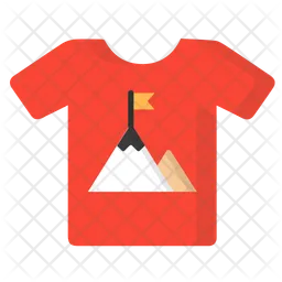 T shirt branding  Icon