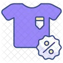 T Shirt Discount Sale Discount Icon