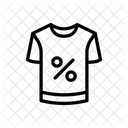 Shirt Cloth Sale Icon