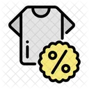 Discount Tshirt Clothing Icon