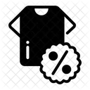Discount Tshirt Clothing Icon
