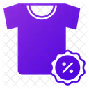 T Shirt Discount Shirt Discount Clothe Discount Icon