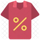 T Shirt Discount  Icon