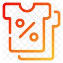 T Shirt Discount  Icon