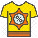 T Shirt Discount  Icon