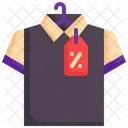 Sale Shirt Discount Icon