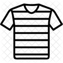 T Shirt Gestreiftes Hemd Kurzarm Symbol