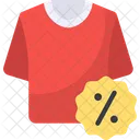 T Shirt Sale Promo Icon