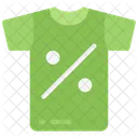 Discount T Shirt Clothing Sales Icon