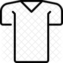 V Ausschnitt Hemd Symbol