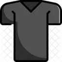 V Ausschnitt Hemd Symbol