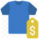 T Shirt Price  Icon
