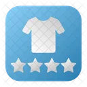 T shirt rating  Icon