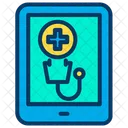 Tablet Device Medical Application Icon