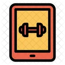 태블릿 체육관 아이패드 아이콘