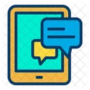 Online Chat Chat Bubble Tab Icon