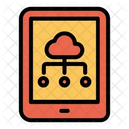 Tab Cloud  Icon