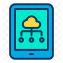 Cloud Tab Tablet Icon