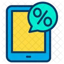 Tab Discount  Icon