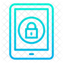 Lock Tab Secure Tab Tablet Icon