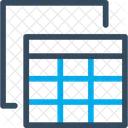 Tabela duplicada  Ícone