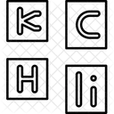 Tabela Periodica Quimica Quimicos Ícone