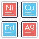 Tabela Periodica Elementos Quimicos Mendeleev Ícone