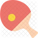 Tischtennis Ping Symbol