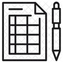 Tabelle bearbeiten  Symbol