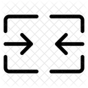 Tabelle Horizontal Zusammenfuhren Symbol