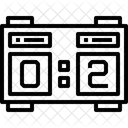 Tabellone Segnapunti Scorecard Punteggio Icon