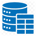 Tabla De Base De Datos Sql Gestion De Base De Datos Icon