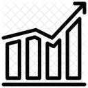 Analisis De Tendencias Grafico De Crecimiento Crecimiento Empresarial Icono