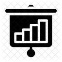 Grafico De Crecimiento Grafico De Barras Analisis De Datos Icono