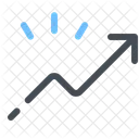 Grafico De Crecimiento Crecimiento Empresarial Estadisticas Icono