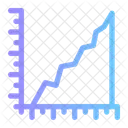 Grafico De Crecimiento Grafico De Crecimiento Analisis Icono